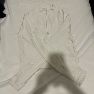 Ribbed rulu cropped long sleeve